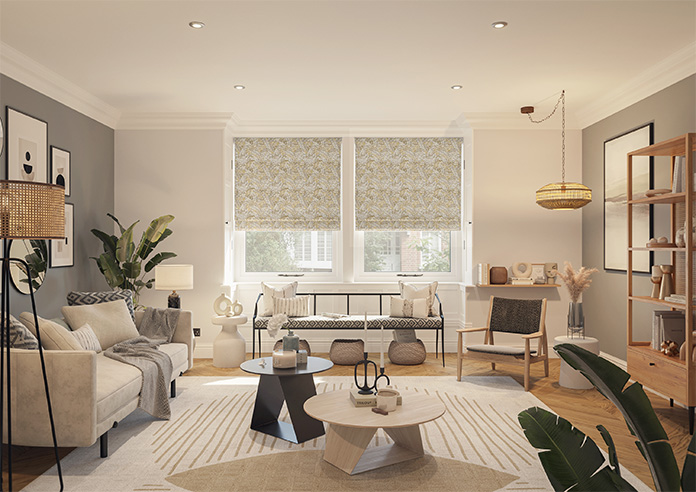 Mini Camphora, Natural - Roman Blind - Image 8